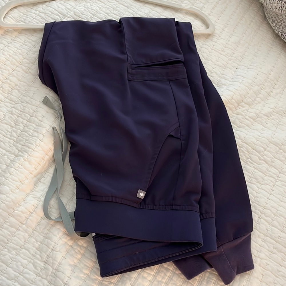Figs purple joggers